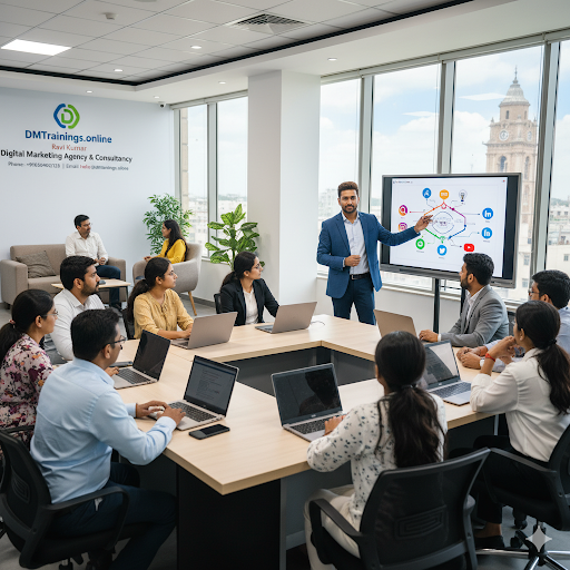 Digital Marketing Training, Agency, Consultancy in Adoni​-DM Trainings